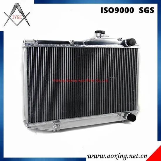 Aluminum Auto Parts Radiator for Mazda 1993 -97 Manual 2 Rows