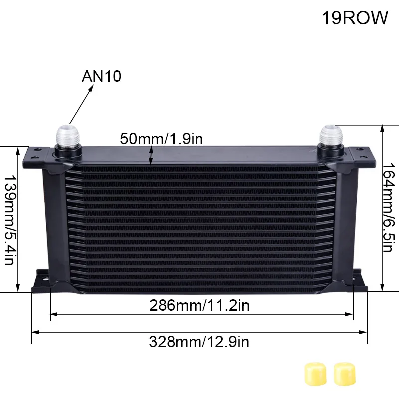 An10 Engine Oil Cooler Nylon Braided Oil Hose Line Oil Adapter Filter Cooler Plate Kit