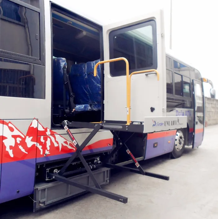 CE Hydraulic Wheelchair Lifts for Bus Uvl-1300II