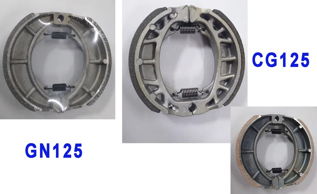 Factory Price High Quality Asbestos Semi-Metal Brake Shoes for Motorcycle