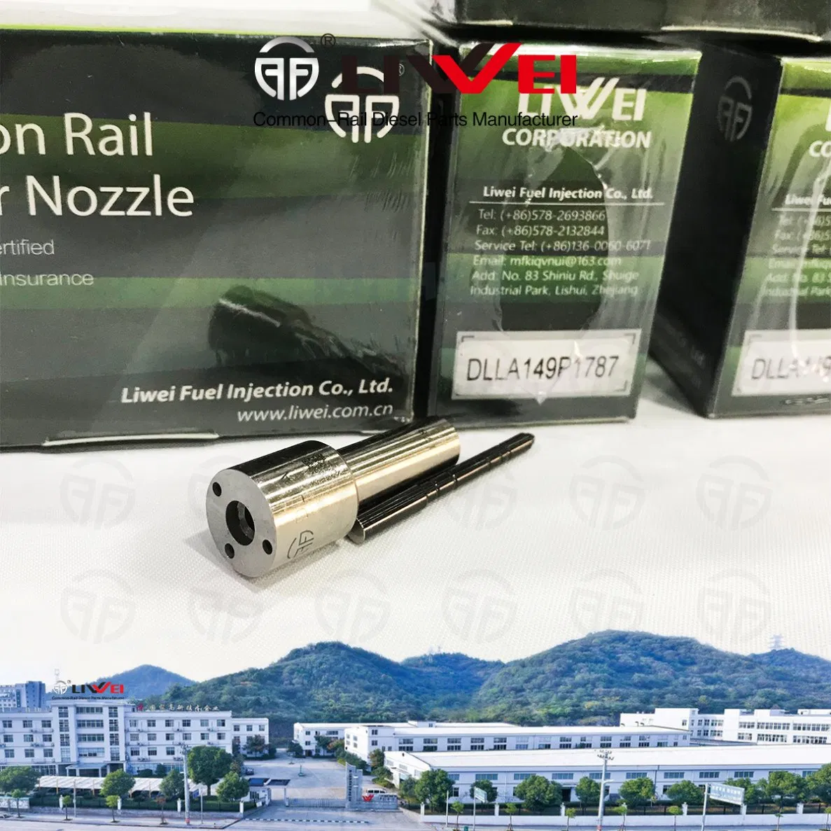 Liwei Dlla154p1795 Bos Common Rail Diesel Nozzle for Injector 0445120147