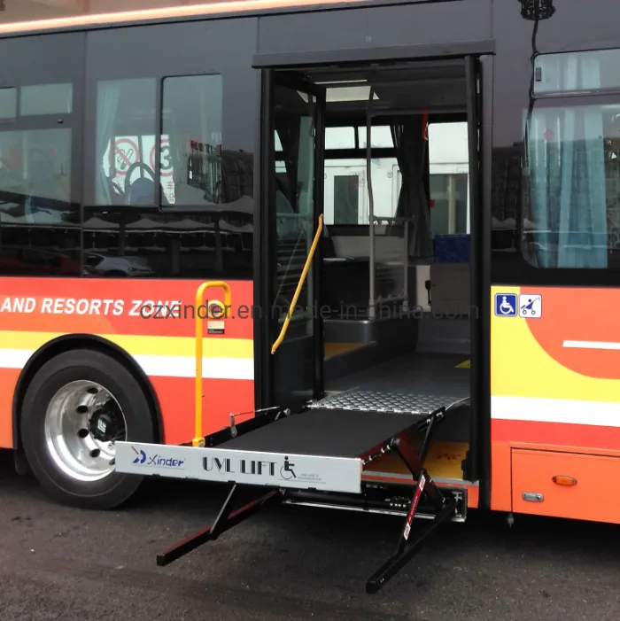 Scissor Wheelchair Lift CE Lift for Bus Uvl-700-S