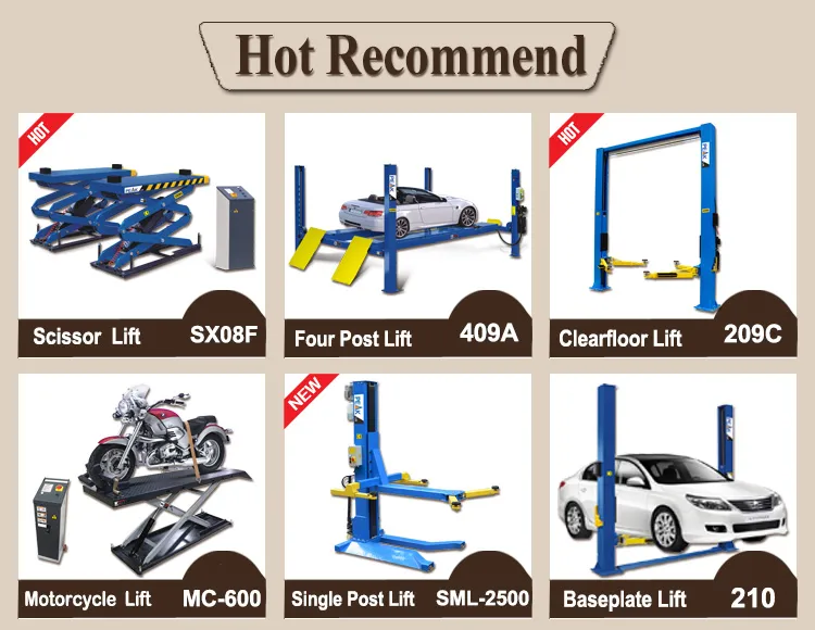 Super Symmetric Hydraulic Workshop Auto 2 Post Car Lift (209C)