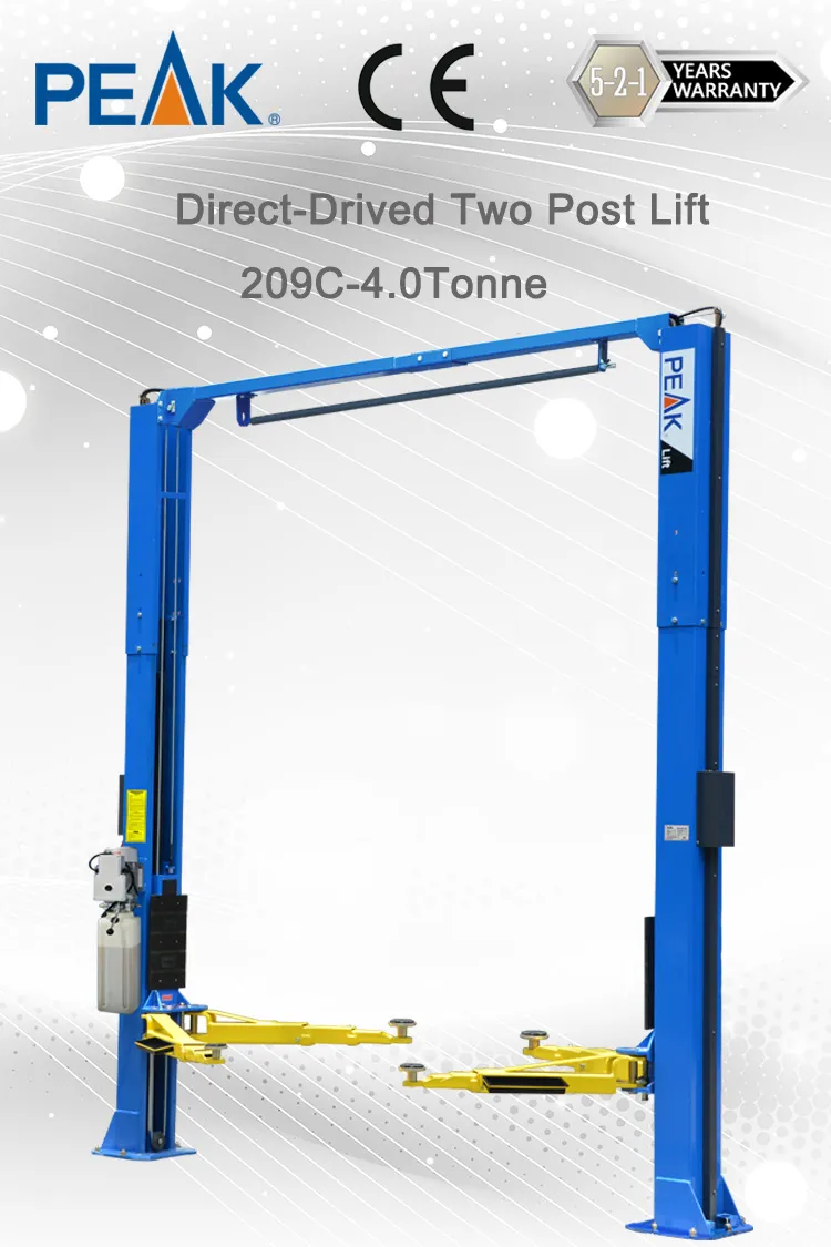 Super Symmetric Hydraulic Workshop Auto 2 Post Car Lift (209C)