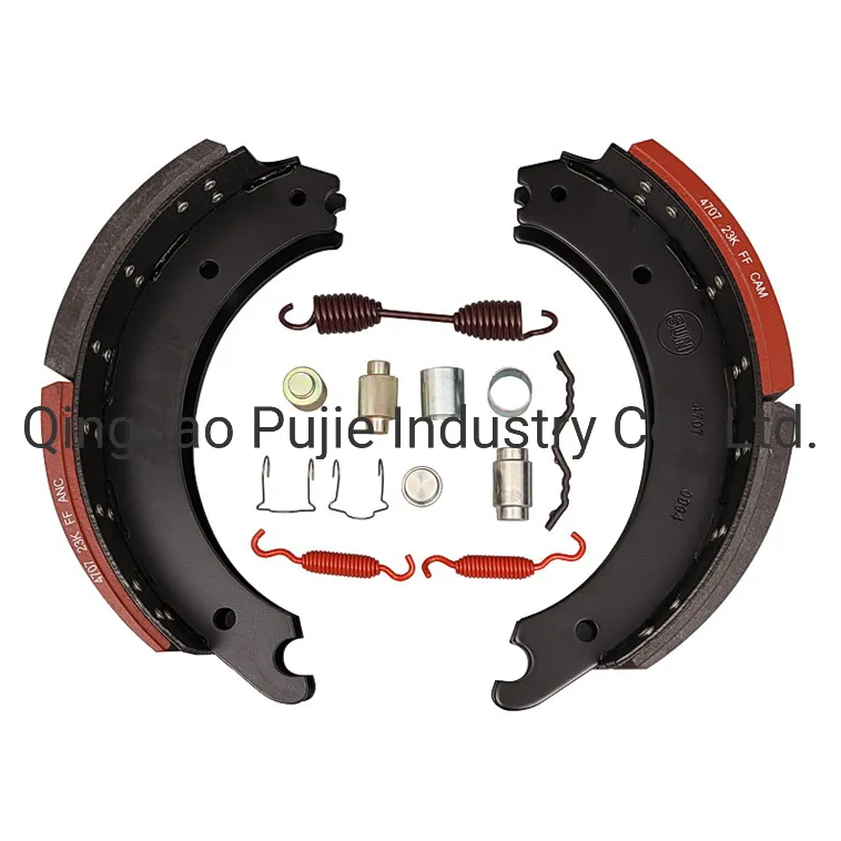 Truck Parts 1443 Brake Shoe with Non Asbestos Lining Assembly (PJTBS006)