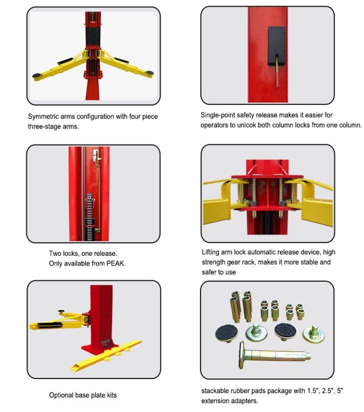 Wholesale Cheap Ce Approval Workshop Two Post Hydraulic Auto Car Lift for Sale